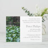 Tuin 5 Lotus Uitvaart Aankondiging (Staand voorkant)