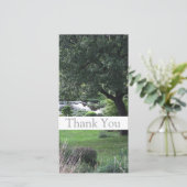 Tuin 6 Boom Dankjewel Fotokaarten 1 Bedankkaart (Staand voorkant)