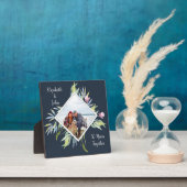 Tuin aan de Rivièra Foto Aangepaste Tekst Fotoplaat (Insitu)