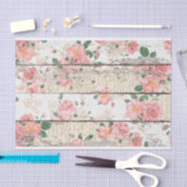  tuin aan de Woodenmuur Tissuepapier (Craft)