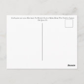 Tuin aan het Rochdale Canal Briefkaart (Achterkant)