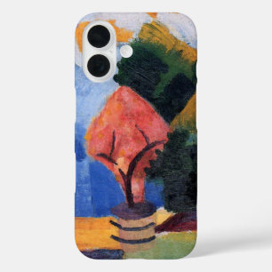 Tuin aan Thunersee door August Macke, Vintage Art iPhone 16 Hoesje