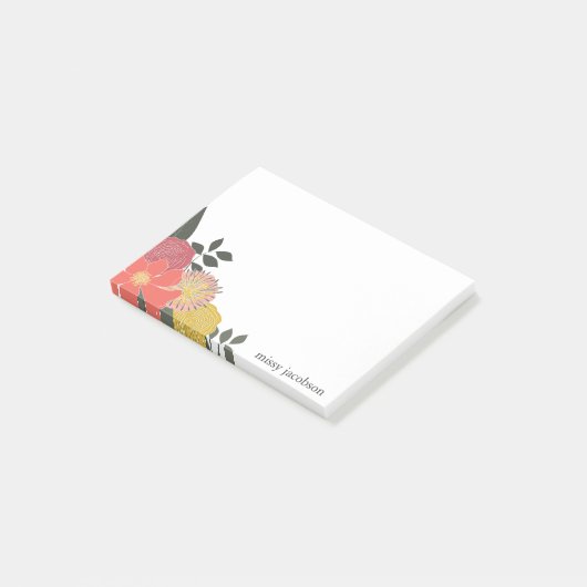  tuin — Aangepaste advertentie Opmerking Post-it® Notes (Schuin)