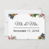  tuin (aanpasbaar) Dank u Bedankkaart (Achterkant)