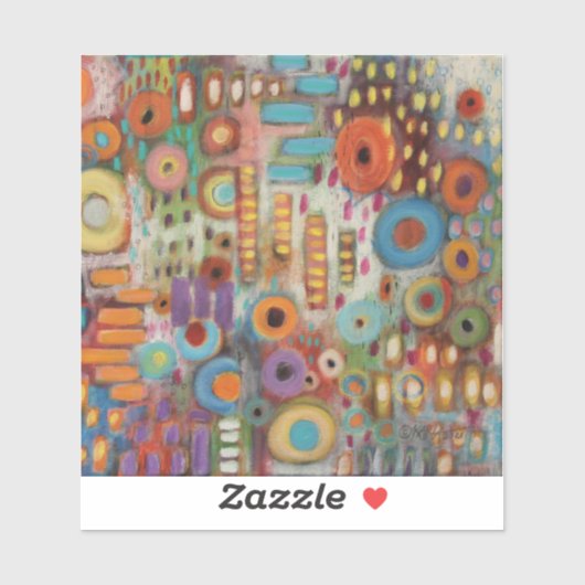 Tuin Abstract Sticker (Vel)