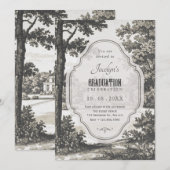  tuin afstuderen kaart (Voorkant / Achterkant)