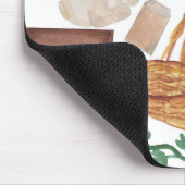 Tuin aquarelprint muismat (Hoek)