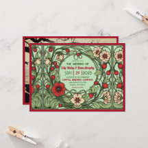 tuin art nouveau bruiloft