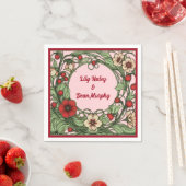  tuin art nouveau bruiloft servet (Insitu)