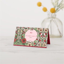 tuin art nouveau gevouwen plaats kaart plaatskaartje