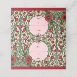 tuin art nouveau gevouwen plaats kaart plaatskaartje