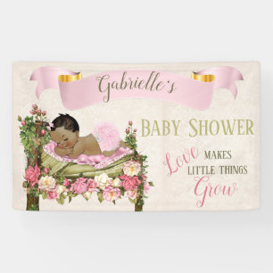 Tuin Baby Natuur Meisje Bos Rozenbed Spandoek