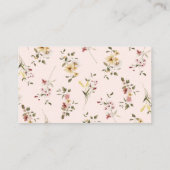 Tuin Baby shower Luier Raffle Informatiekaartje (Achterkant)