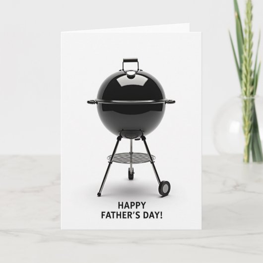 Tuin Bbq Vaderdag Kaart (Voorkant)