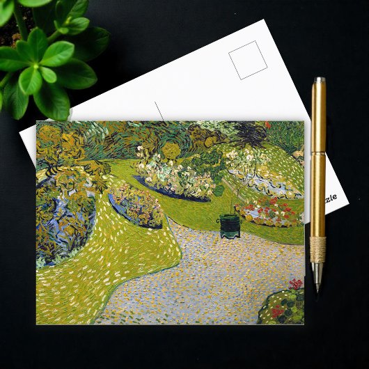 Tuin bij Auvers, Vincent van Gogh Briefkaart