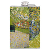 Tuin bij Auvers, Vincent van Gogh Heupfles (Achterkant)