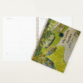 Tuin bij Auvers, Vincent van Gogh Planner