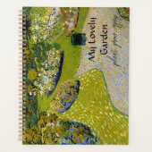 Tuin bij Auvers, Vincent van Gogh Planner (Voorkant)