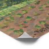 Tuin bij Eragny - Camille Pissarro Fine Art Poster (Hoek)