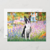 Tuin bij Giverney - Boston NL Briefkaart (Voorkant / Achterkant)