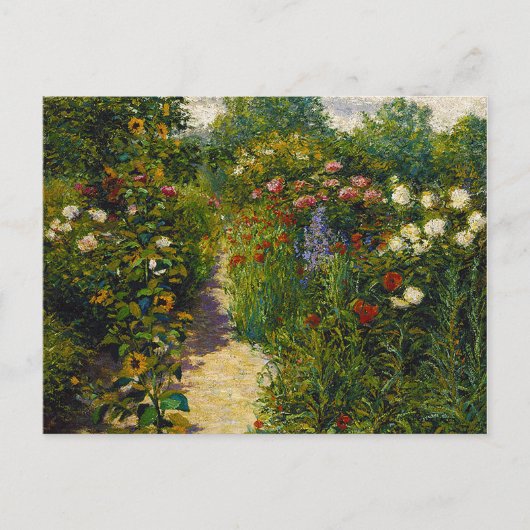 Tuin bij Giverny Briefkaart (Voorkant)