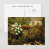 Tuin bij Giverny Briefkaart (Voorkant / Achterkant)