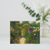 Tuin bij Giverny Briefkaart (Staand voorkant)