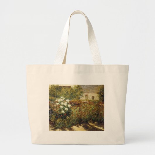 Tuin bij Giverny Grote Tote Bag (Voorkant)