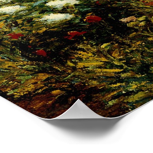 Tuin bij Giverny Poster (Hoek)