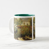 Tuin bij Giverny Tweekleurige Koffiemok (Voorkant links)