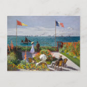 Tuin bij Sainte-Adresse | Claude Monet | Briefkaart (Voorkant)