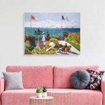 Tuin bij Sainte-Adresse | Claude Monet |