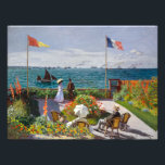Tuin bij Sainte-Adresse | Claude Monet | Foto Afdruk<br><div class="desc">De tuin van Sainte-Adresse is een schilderij van Claude Monet uit 1867.</div>