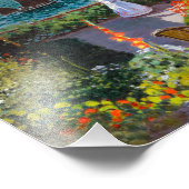 Tuin bij Sainte-Adresse | Claude Monet | Foto Afdruk (Hoek)