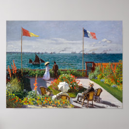 Tuin bij Sainte-Adresse | Claude Monet | Poster