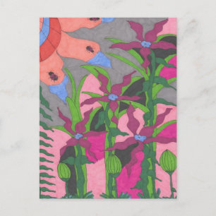 Tuin bij Twilight Briefkaart