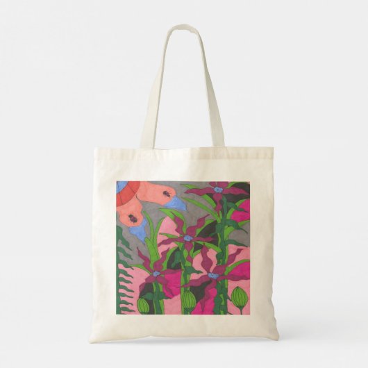 Tuin bij Twilight Tote Bag (Achterkant)