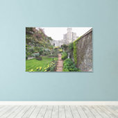 Tuin bij Windsor Castle Canvas Afdruk (Insitu (Houten vloer))