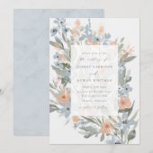 Tuin Bloei Uitnodiging (Voorkant / Achterkant)