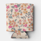 Tuin bloeien: bloemig naadloos patroon blikjeskoeler (Achterkant)