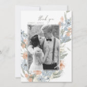 Tuin bloeit bedankkaart (Voorkant)