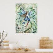 Tuin Bloem Fee Poster Print door Molly Harrison (Keuken)