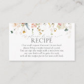 Tuin Bloem Graag Een Recept Bijlage Kaart (Voorkant)