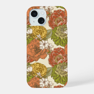 Tuin Bloem Patroon iPhone 15 Case