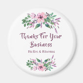 Tuin Bloemen Boeket "Dank u" Magneet (Voorkant)