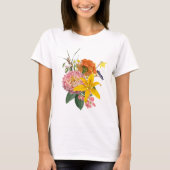 Tuin bloemen boeket. t-shirt (Voorkant)