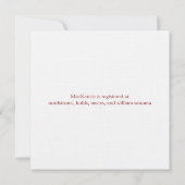 Tuin Bloemen Bruids Douche Uitnodiging (Achterkant)