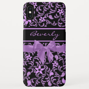 Tuin Bloemen en Paarse strik Case-Mate iPhone Case
