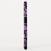 Tuin Bloemen en Paarse strik Case-Mate iPhone Case (Achterkant/rechts)