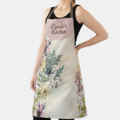 Tuin Bloemen Gepersonaliseerd Overal Print Schort (Insitu)